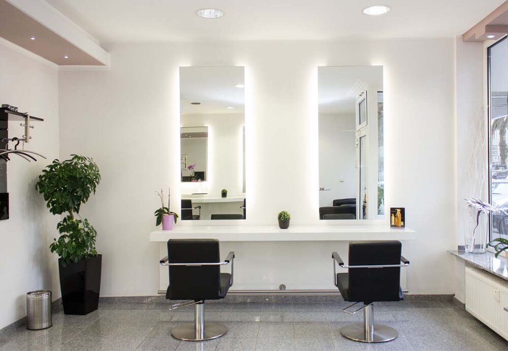 Sitzecke im Salon